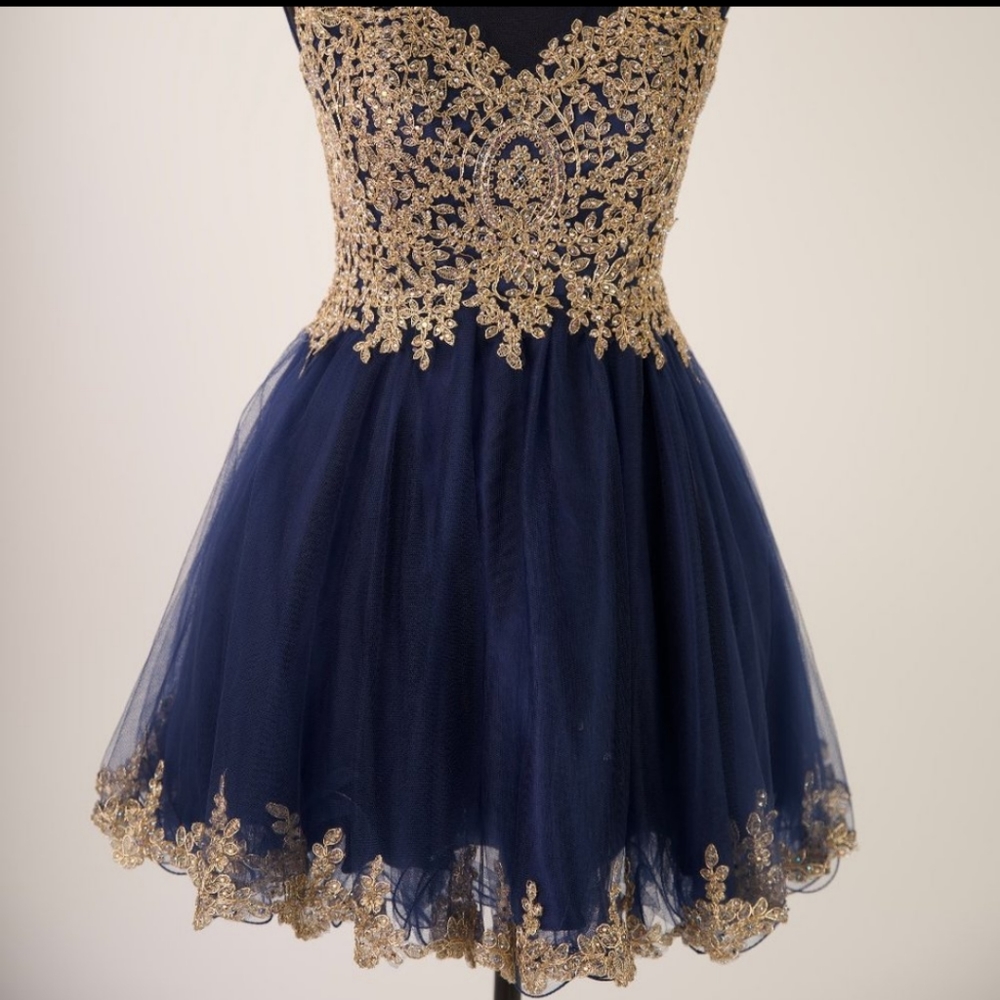 short prom dress L